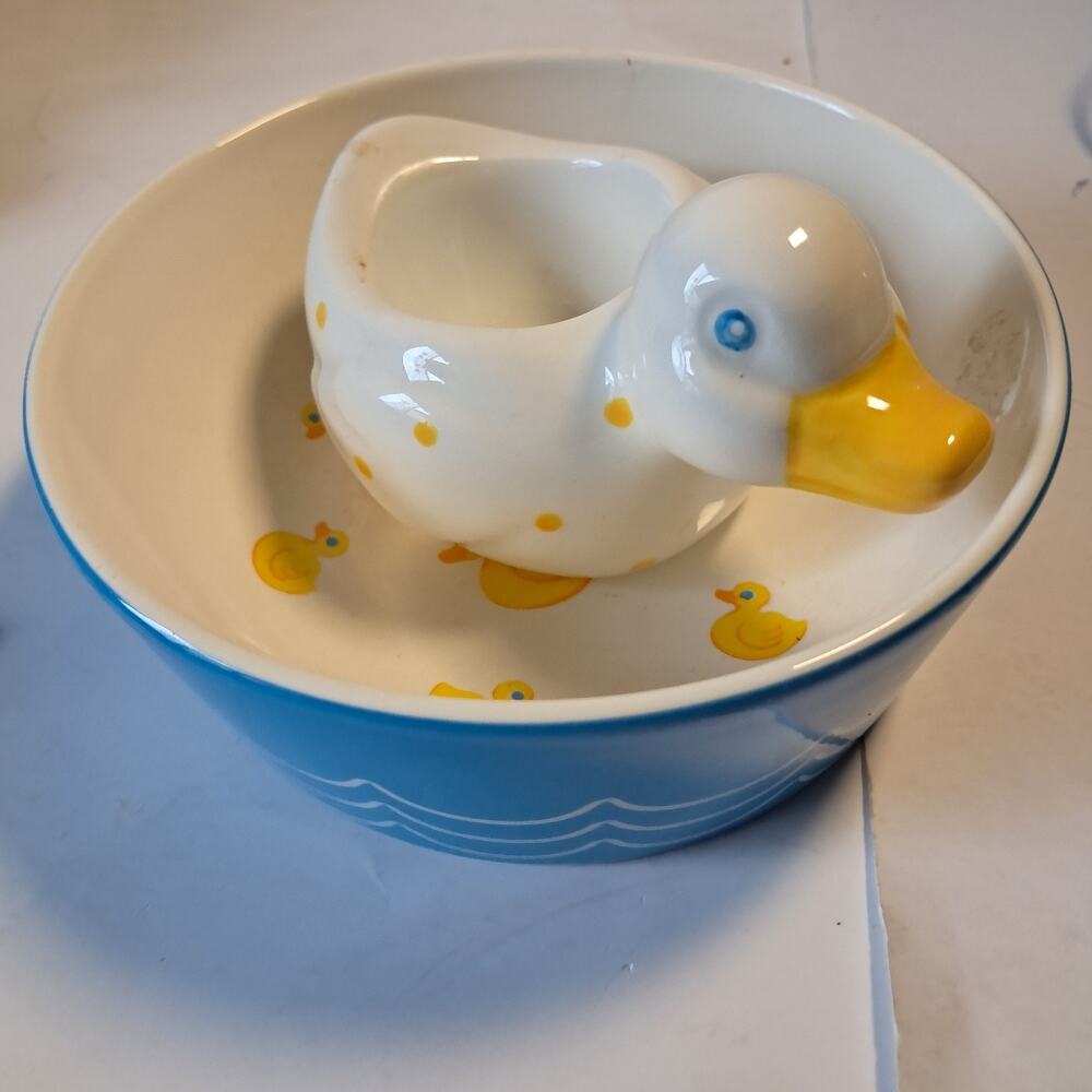 Vintage Collectible RARE Tiffany and Co Childs Breakfast Set Made In Italy READ